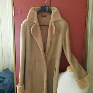 Shearling coat